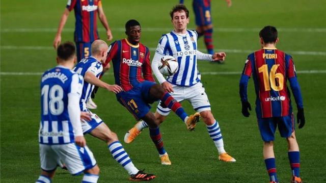 开云体育在线-登贝莱、阿劳霍、德容...现在的巴萨能打硬仗了